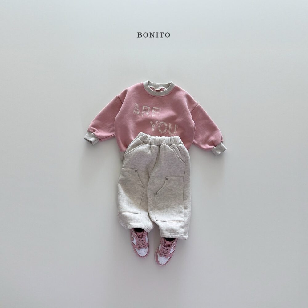 <b>BONITO衛衣</b>Winter알유배색맨투맨 70-140CM
