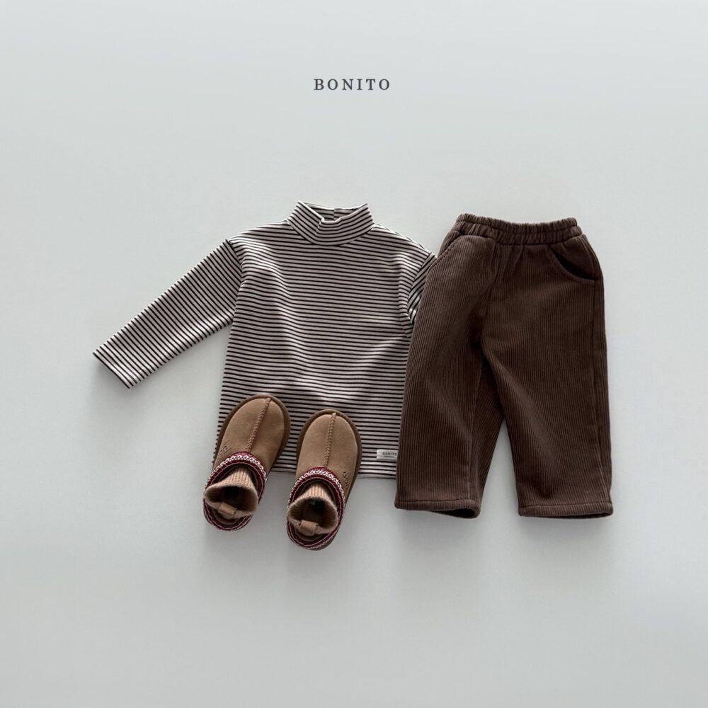 <b>BONITO上衣</b>Winter기모목폴라70-140CM灰藍米