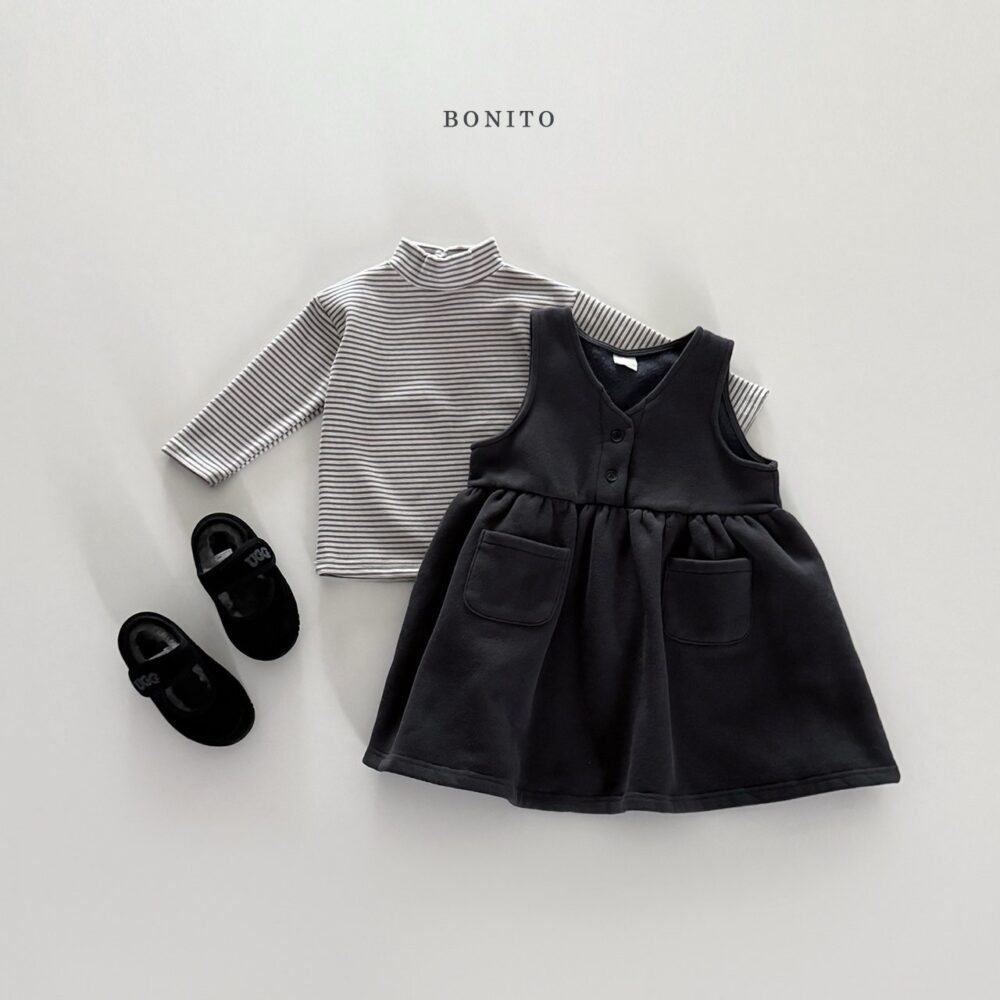 <b>BONITO上衣</b>Winter기모목폴라70-140CM灰藍米