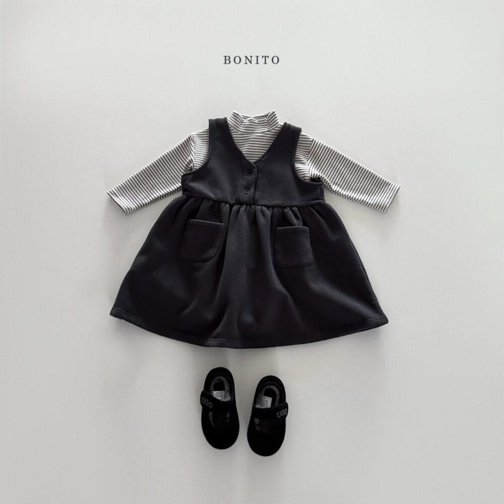 <b>BONITO上衣</b>Winter기모목폴라70-140CM灰藍米