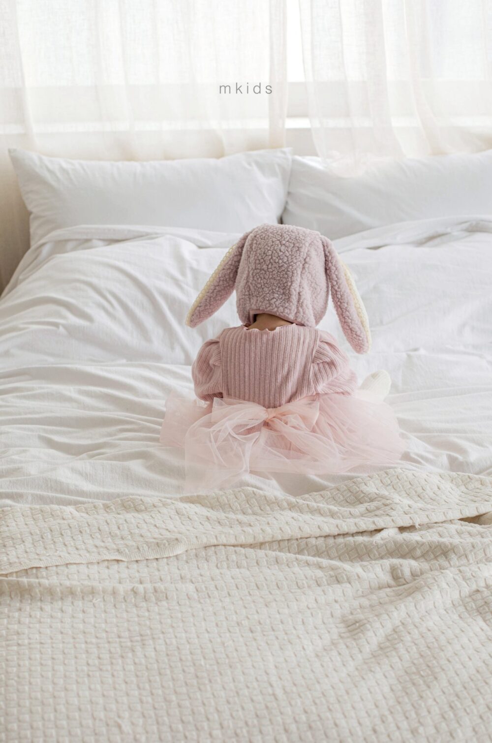 <b>ＭKIDS帽子</b>Winter 래빗덤블모자 3M-6Y