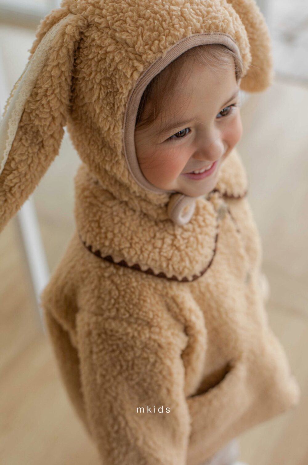 <b>ＭKIDS帽子</b>Winter 래빗덤블모자 3M-6Y