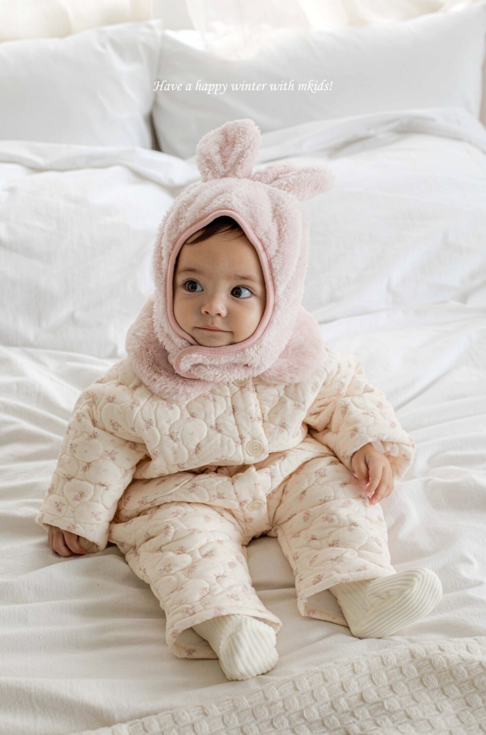 <b>ＭKIDS帽子</b>Winter 푸딩모자 3M-6Y