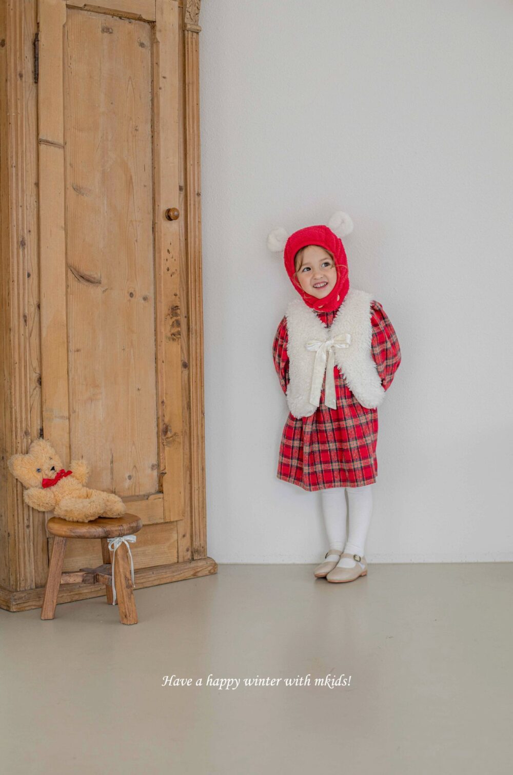 <b>ＭKIDS帽子</b>Winter 푸딩모자 3M-6Y