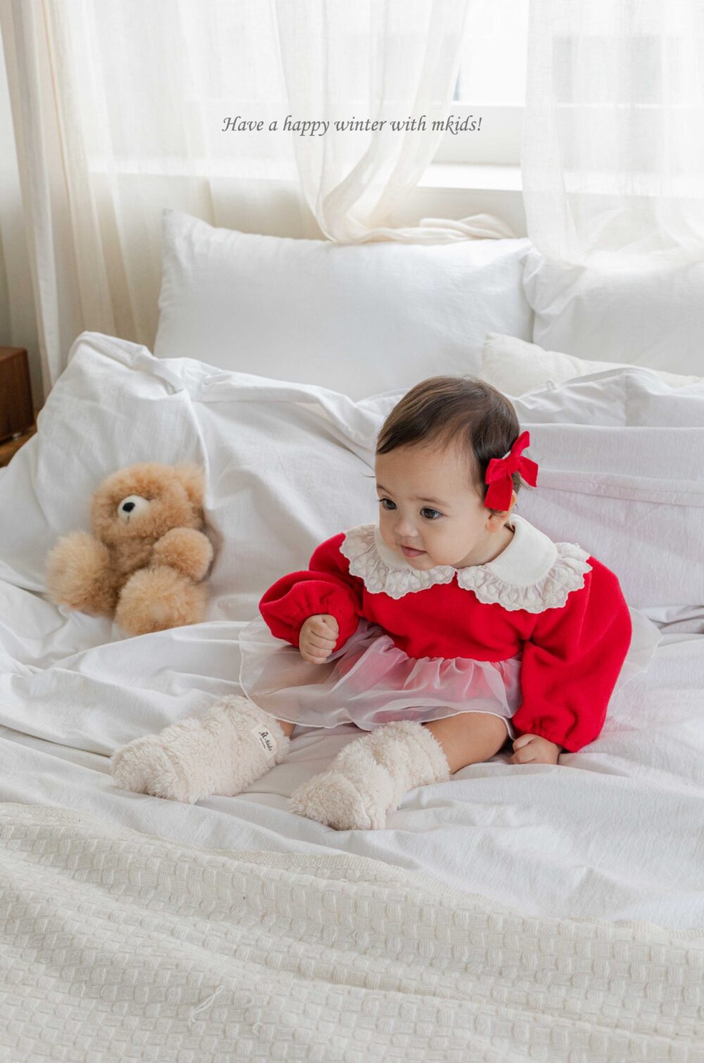 <b>ＭKIDS襪子</b>Winter 말랑푸딩덧신 3M-24M