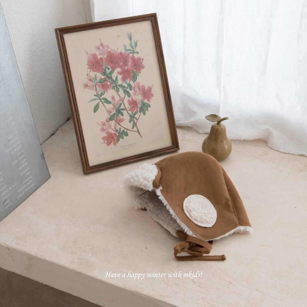 <b>ＭKIDS帽子</b>Winter밤비무스탕모자 3M-24M