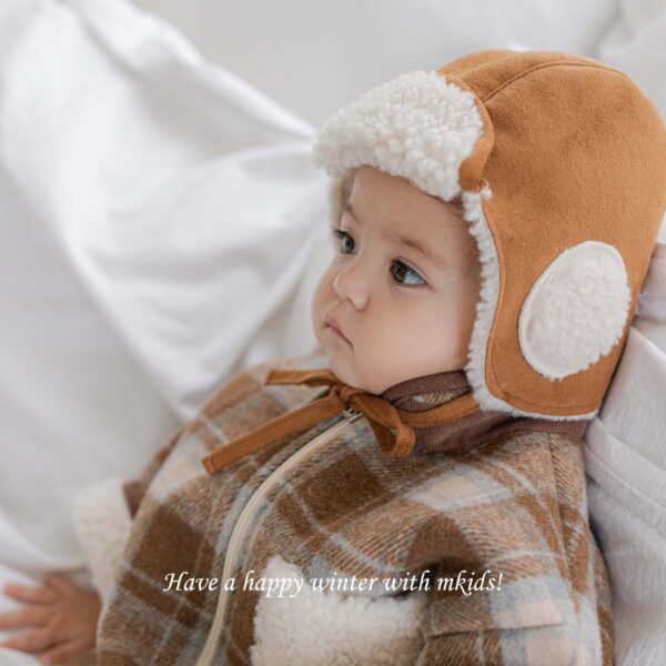 <b>ＭKIDS帽子</b>Winter밤비무스탕모자 3M-24M