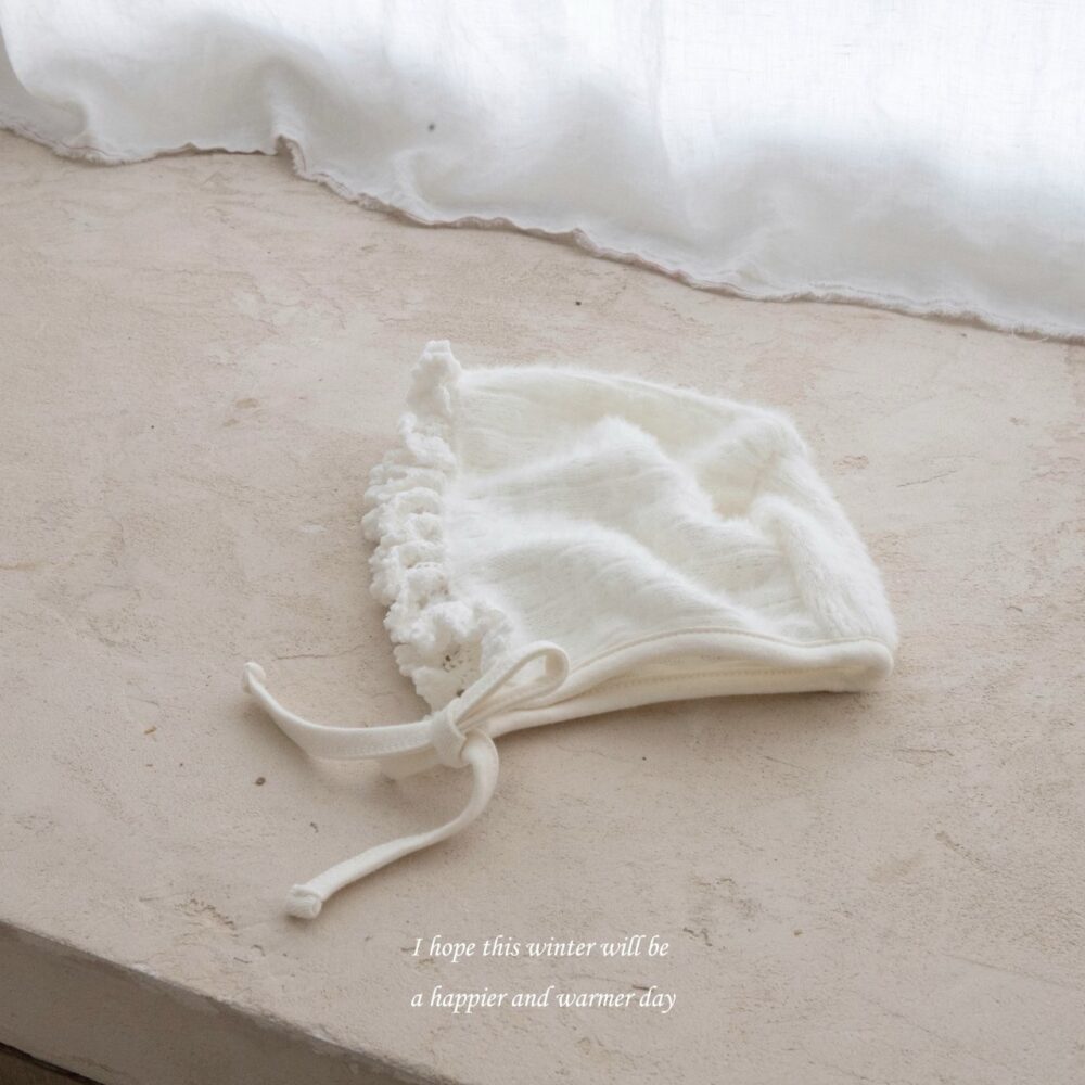 <b>ＭKIDS帽子</b>Winter 보송프릴보넷  3M-24M