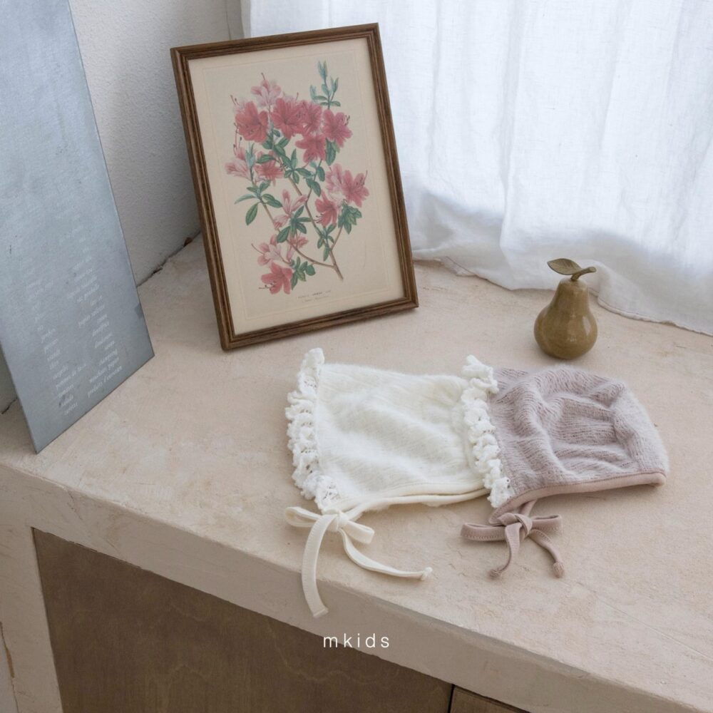 <b>ＭKIDS帽子</b>Winter 보송프릴보넷  3M-24M