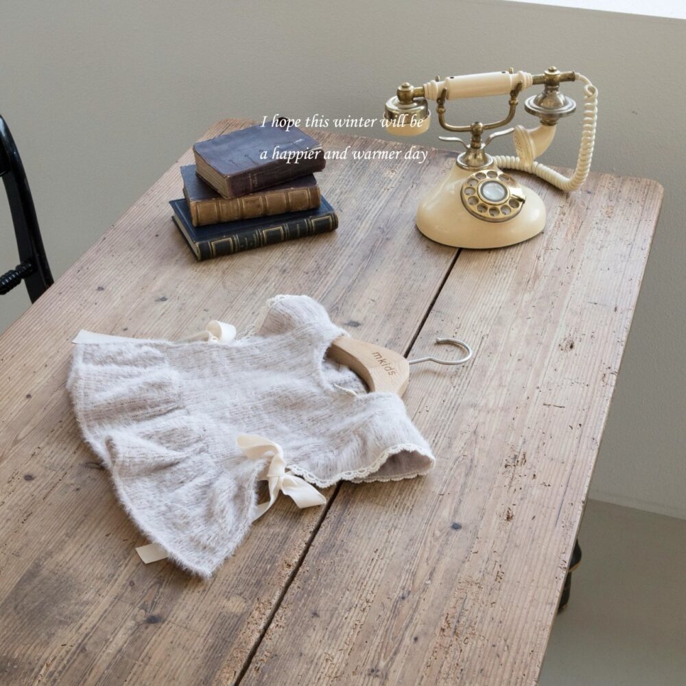 <b>ＭKIDS背心</b>Winter 보송프릴뷔스티에 3M-4Y