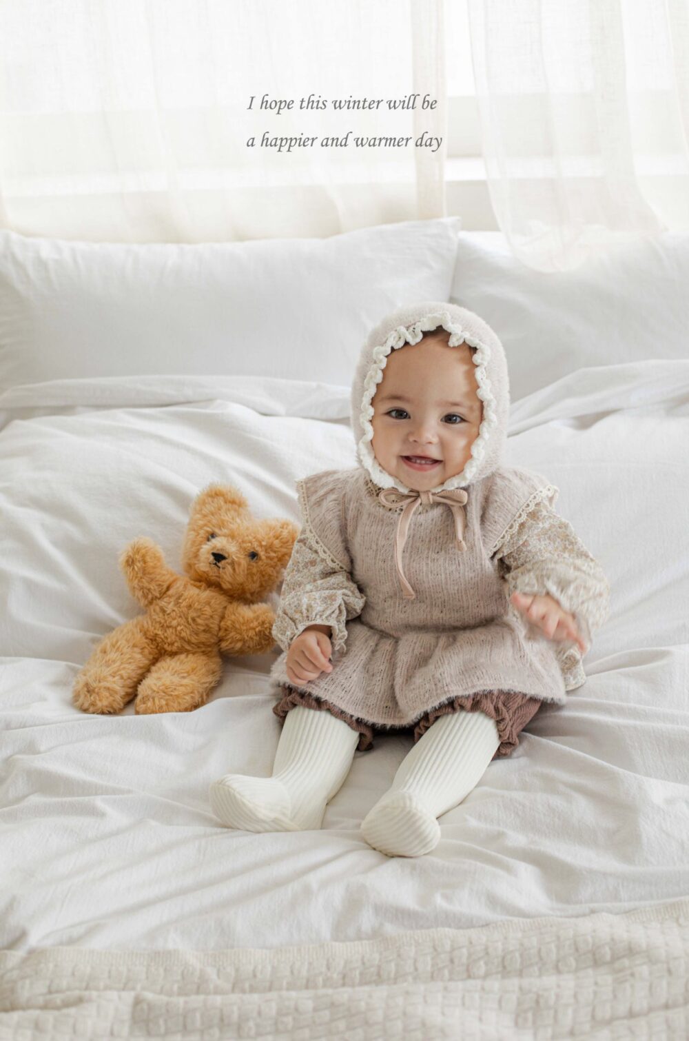 <b>ＭKIDS背心</b>Winter 보송프릴뷔스티에 3M-4Y