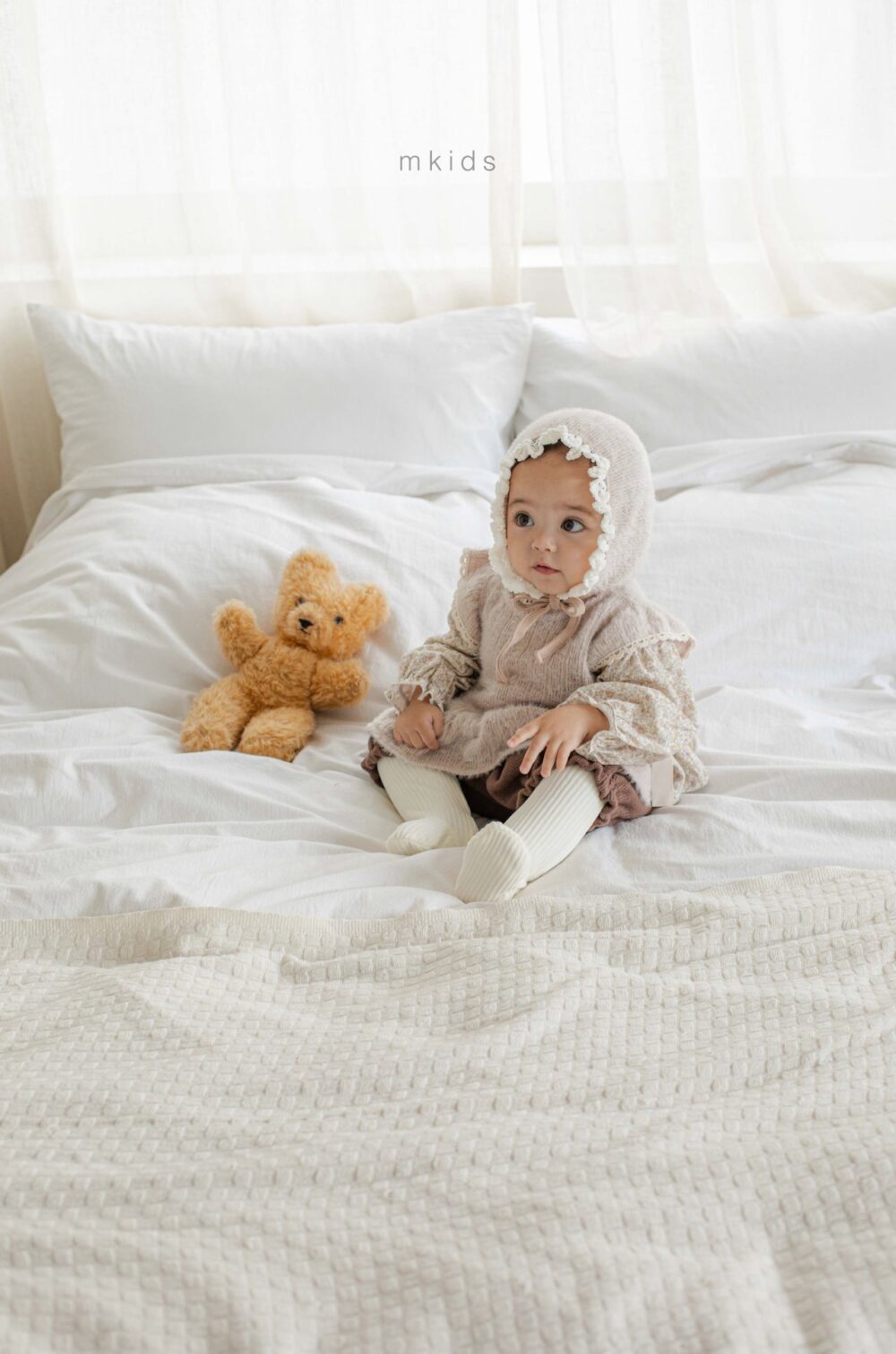 <b>ＭKIDS背心</b>Winter 보송프릴뷔스티에 3M-4Y