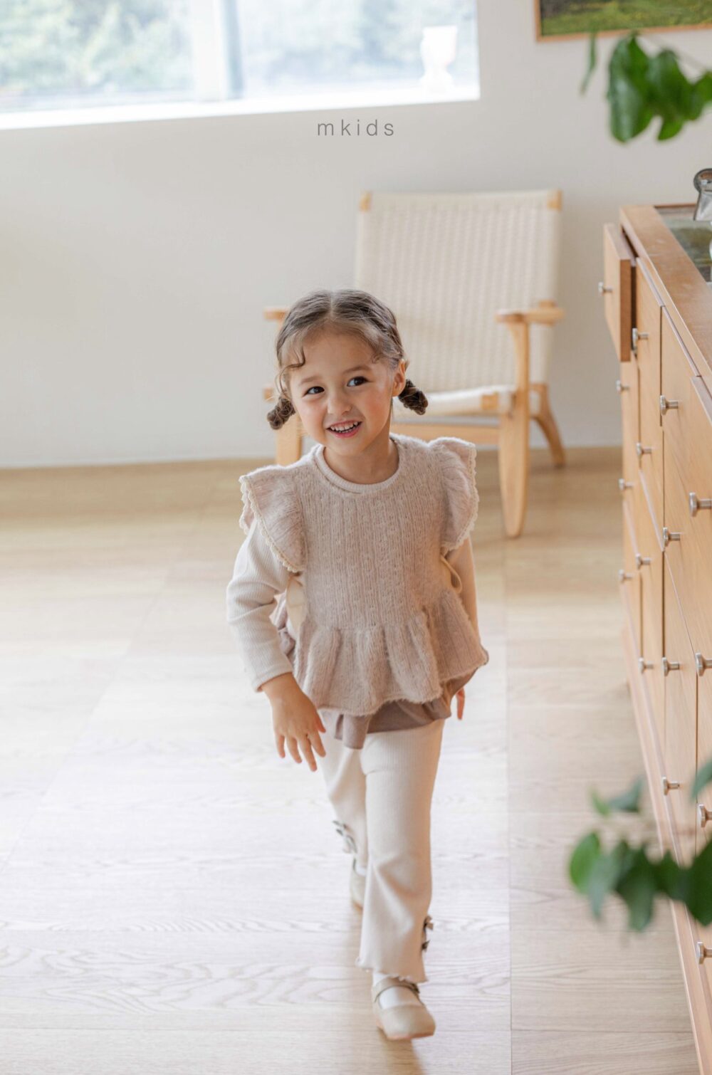 <b>ＭKIDS背心</b>Winter 보송프릴뷔스티에 3M-4Y