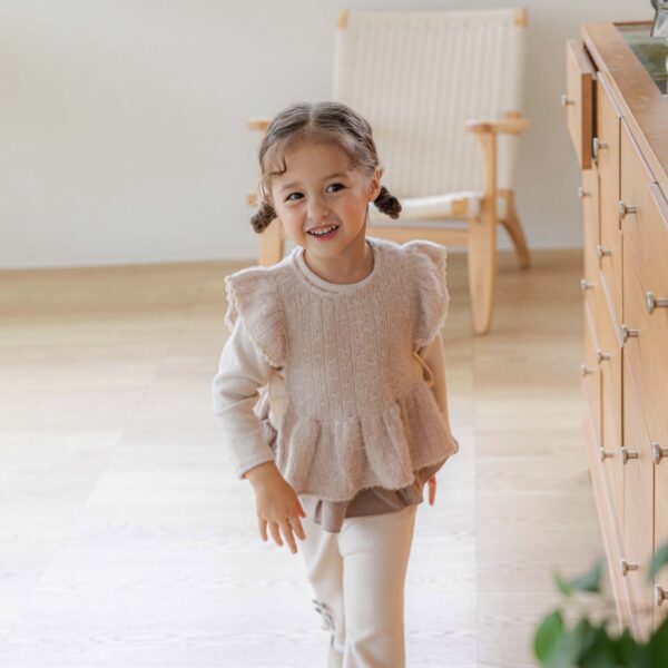 <b>ＭKIDS背心</b>Winter 보송프릴뷔스티에 3M-4Y