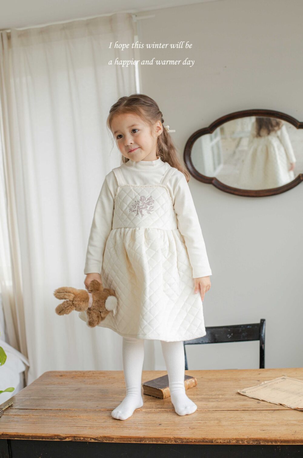 <b>ＭKIDS洋裝</b>Winter다이아퀄팅원피스 65-115CM