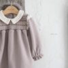 <b>ＭKIDS洋裝</b>Winter샬롯스모킹원피스 65-115CM