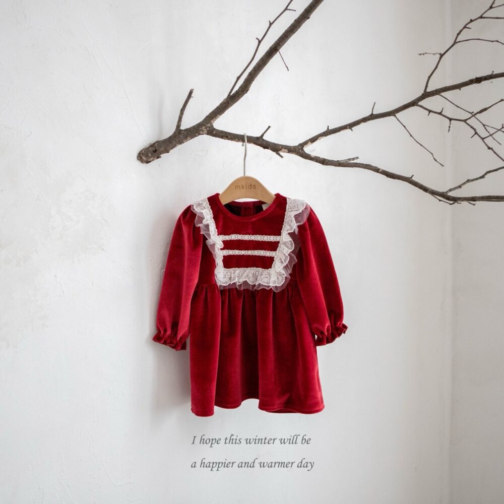 <b>ＭKIDS洋裝</b>Winter다이아비올라원피스 65-115CM
