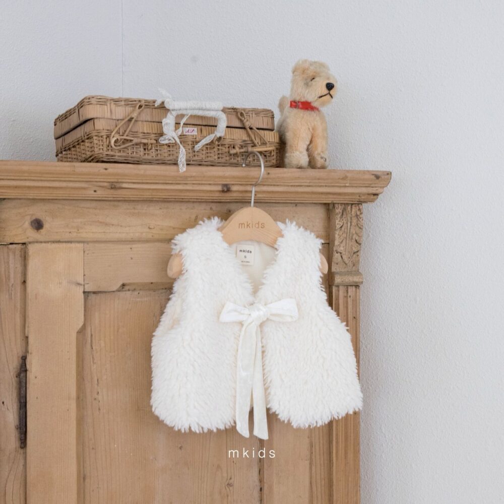 <b>ＭKIDS背心</b>Winter비비퍼베스트  6M-6Y