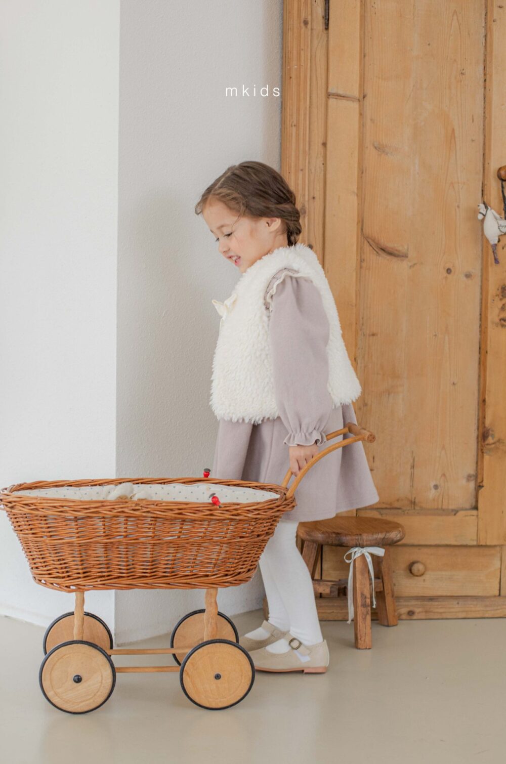 <b>ＭKIDS背心</b>Winter비비퍼베스트  6M-6Y