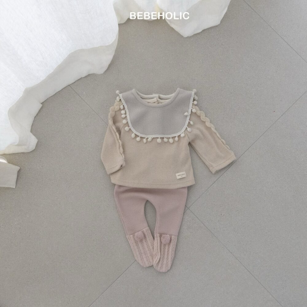 <b>BEBEHOLIC圍兜</b>Winter 퐁퐁테이프 3-18M