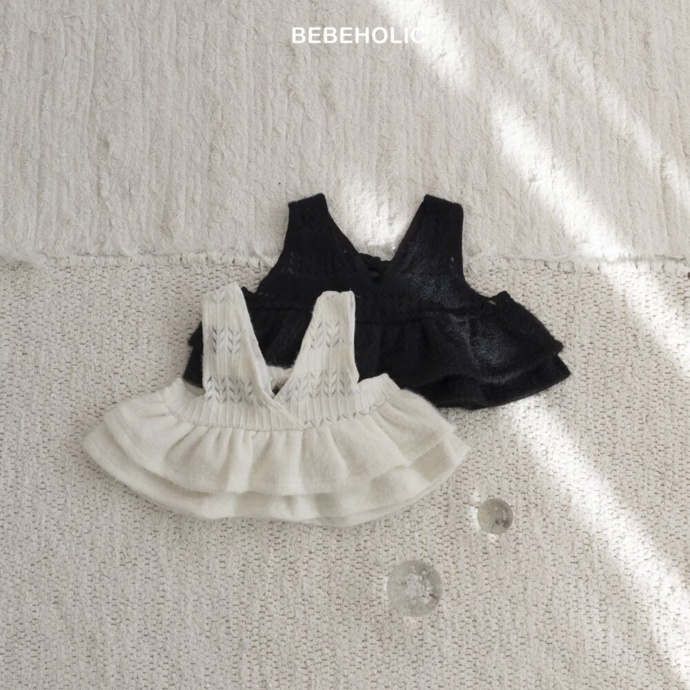 <b>BEBEHOLIC背心</b>Winter 스캇뷔스티에 3-18M