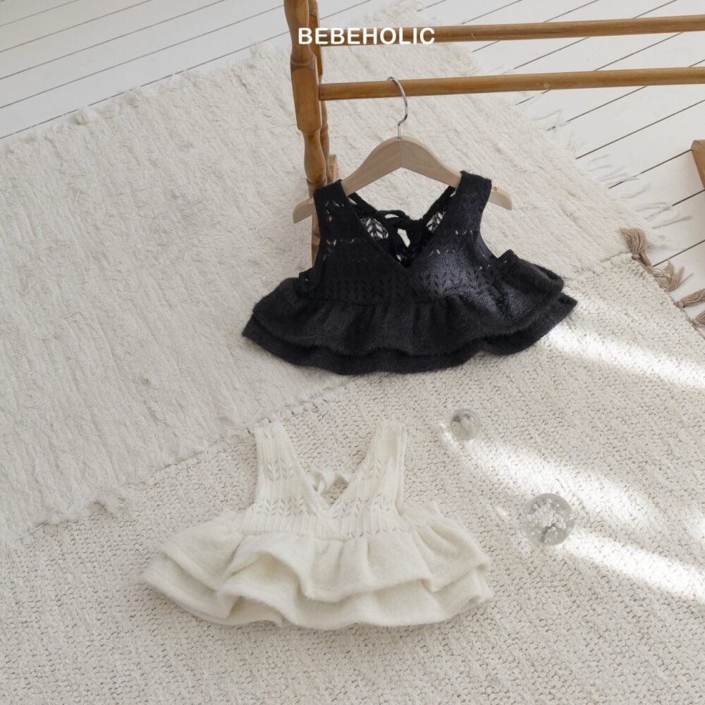 <b>BEBEHOLIC背心</b>Winter 스캇뷔스티에 3-18M