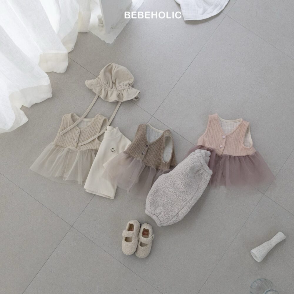 <b>BEBEHOLIC背心</b>Winter 모스키뷔스티에3-18M