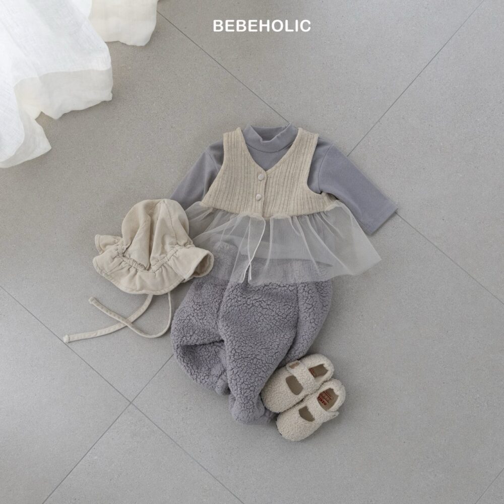 <b>BEBEHOLIC背心</b>Winter 모스키뷔스티에3-18M