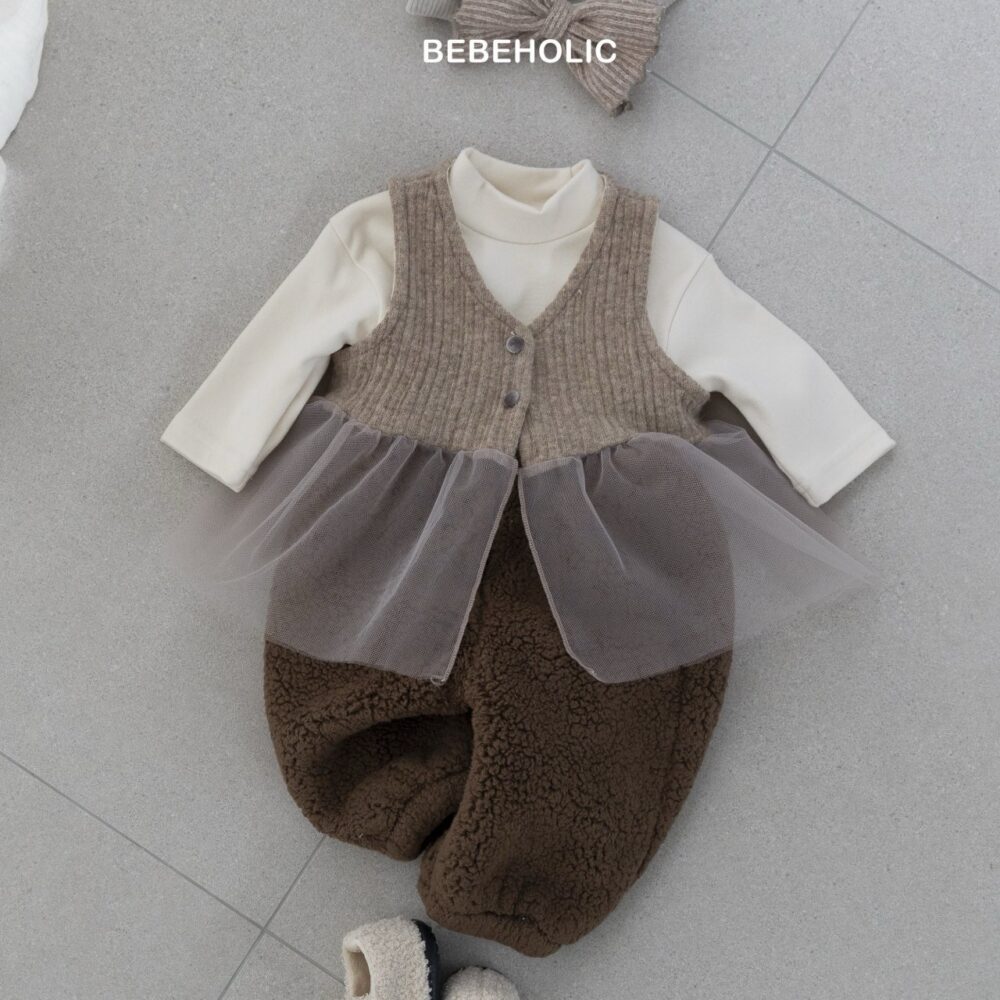 <b>BEBEHOLIC背心</b>Winter 모스키뷔스티에3-18M