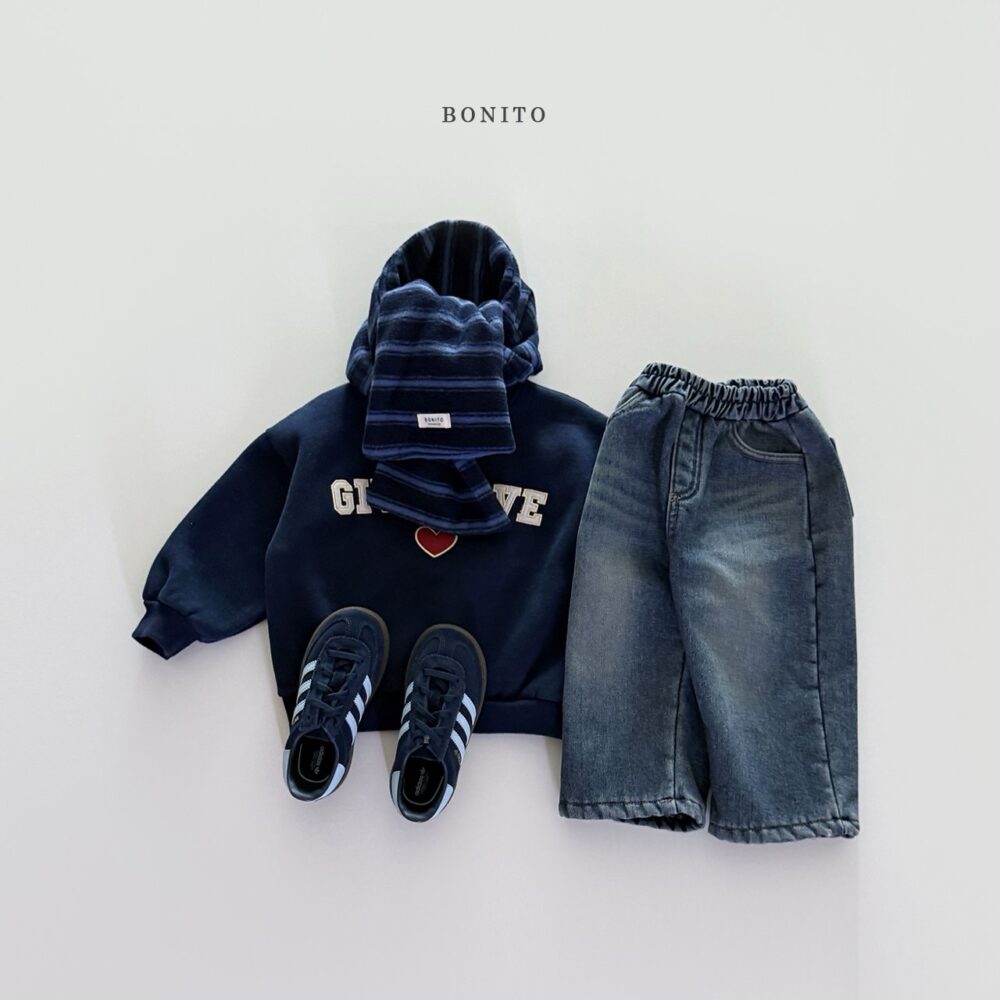 <b>BONITO褲子</b>Winter 기모빵빵데님팬츠 70-140CM