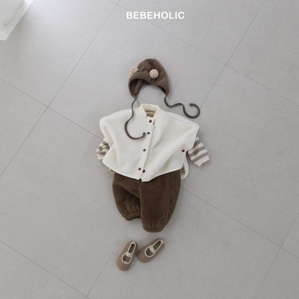 <b>BEBEHOLIC披風</b>Winter 퍼프덤블판쵸3-18M
