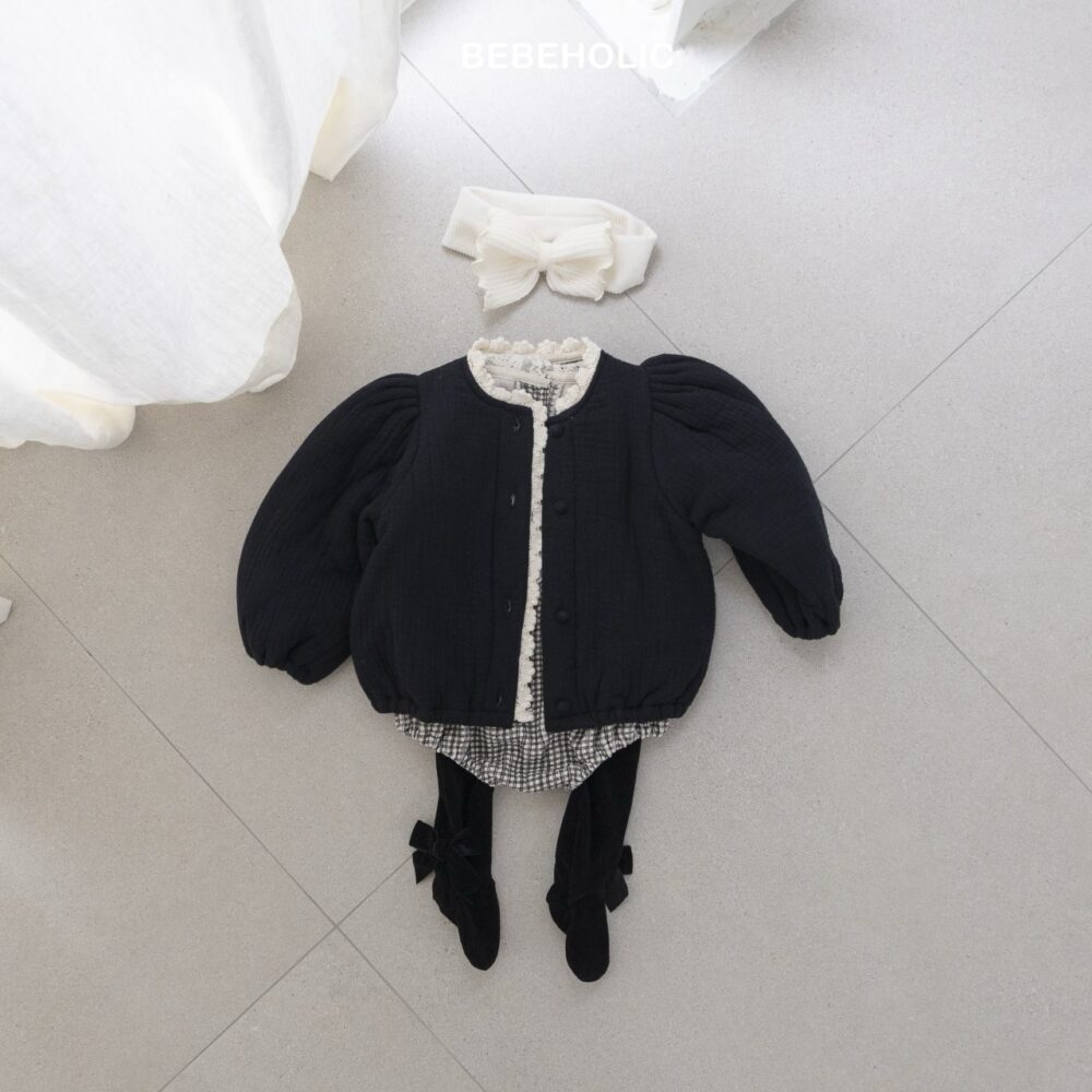 <b>BEBEHOLIC外套</b>Winter 샤샤리본헤어밴드 6-18M