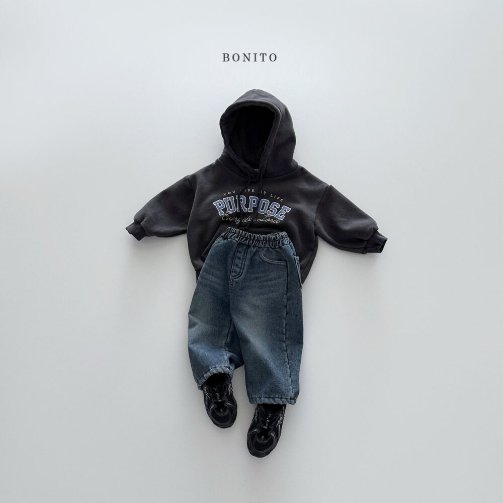 <b>BONITO褲子</b>Winter 기모빵빵데님팬츠 70-140CM