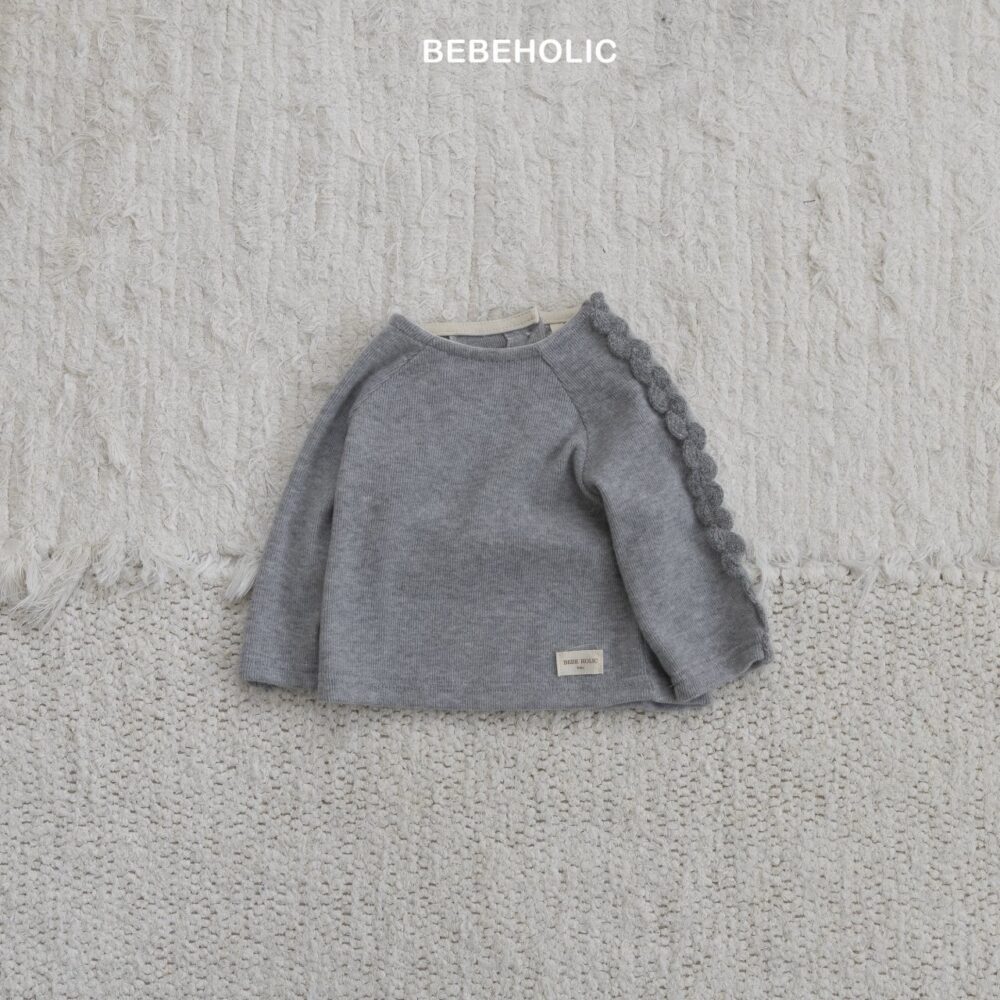 <b>BEBEHOLIC上衣</b>Winter 웨이브소매티 3-18M