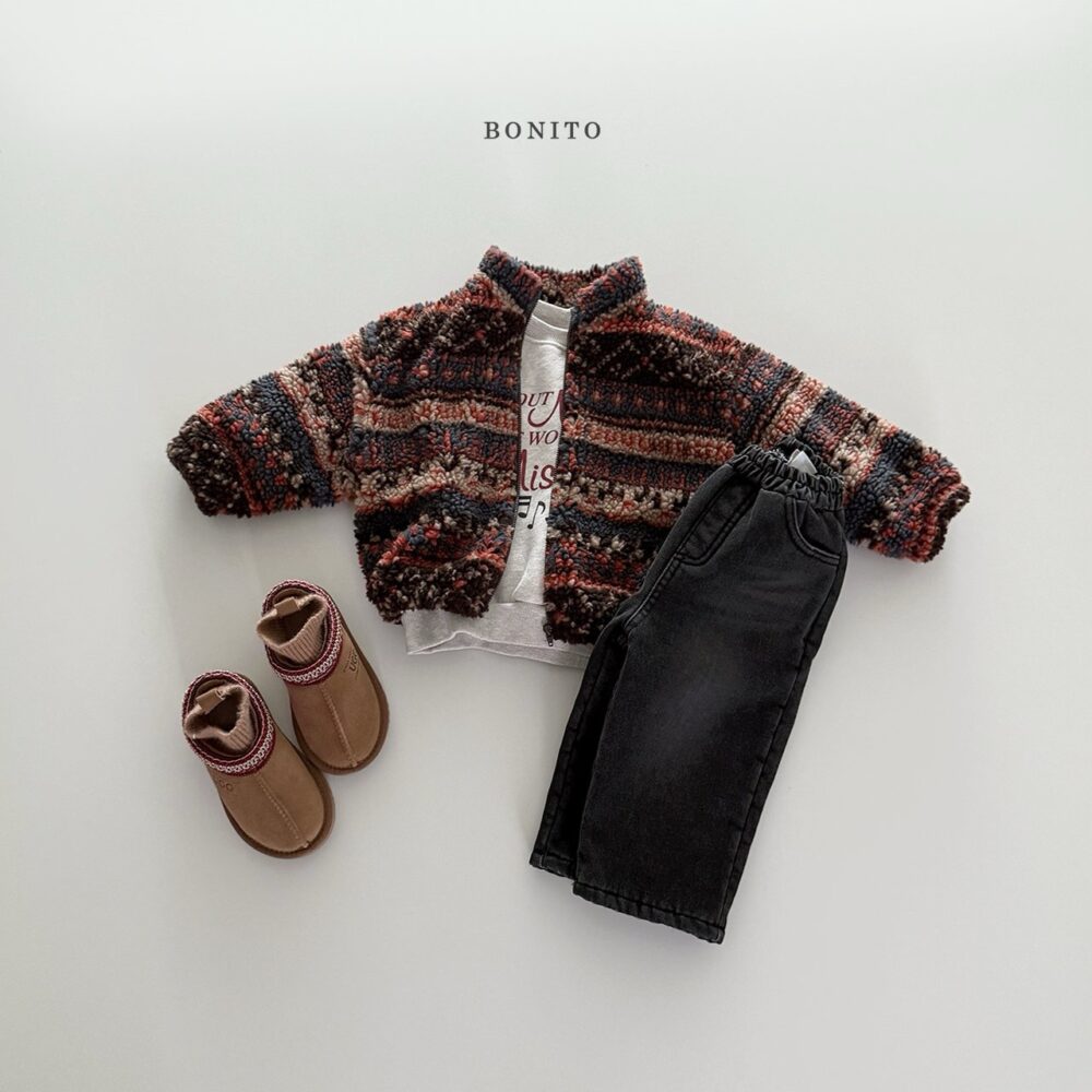 <b>BONITO褲子</b>Winter 기모빵빵데님팬츠 70-140CM