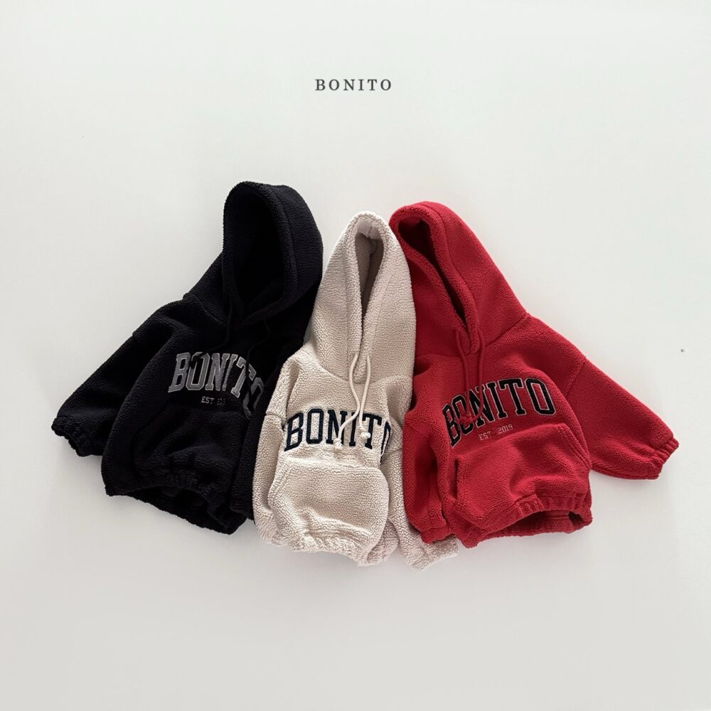 <b>BONITO帽Ｔ</b>Winter  몽글보니토후드 70-140CM親子裝