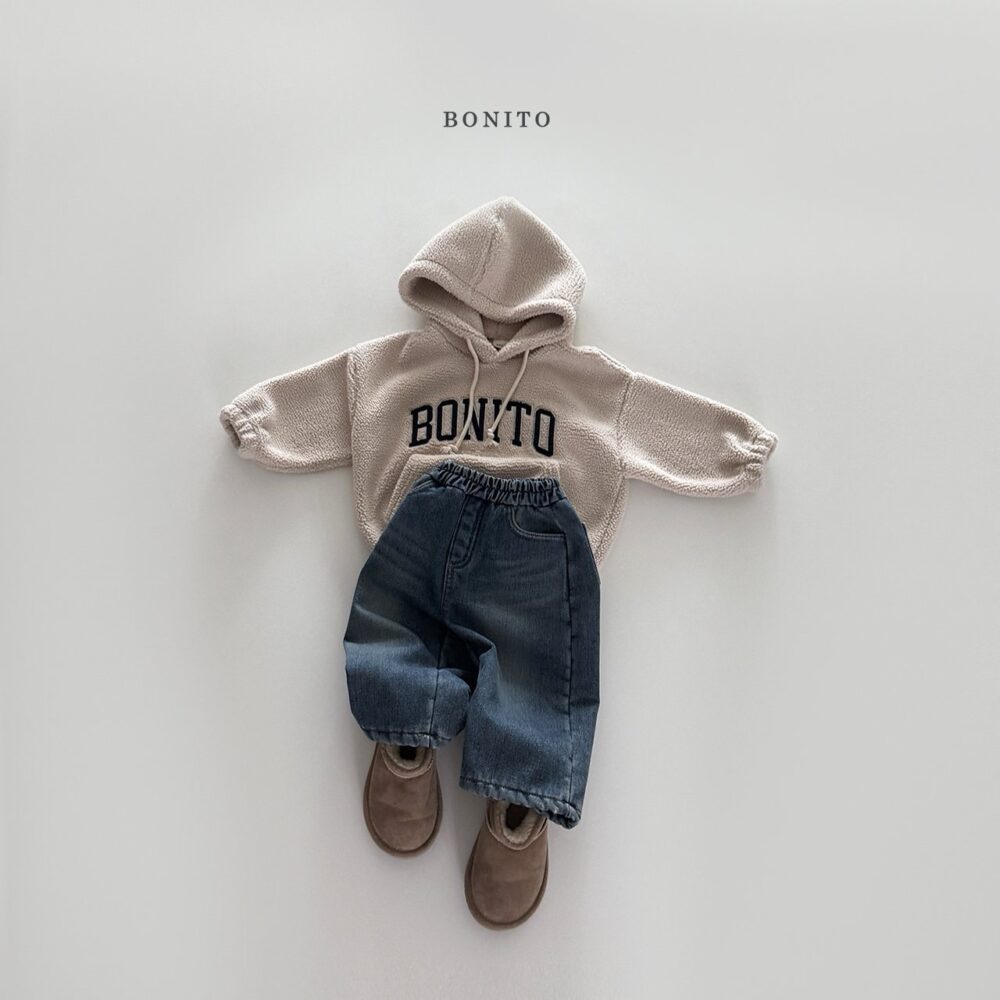 <b>BONITO帽Ｔ</b>Winter  몽글보니토후드 70-140CM親子裝