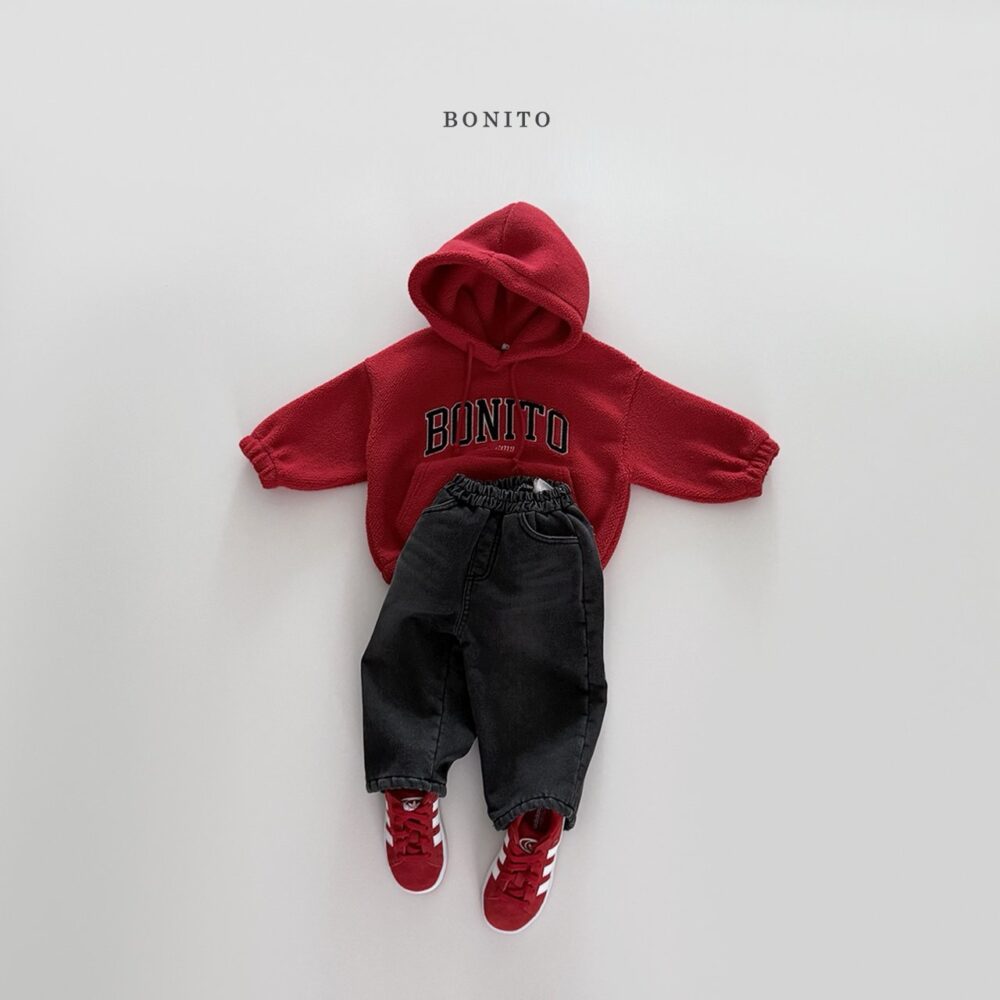 <b>BONITO帽Ｔ</b>Winter  몽글보니토후드 70-140CM親子裝