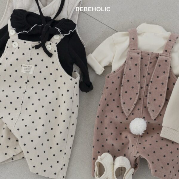 <b>BEBEHOLIC吊帶褲</b>Winter 레빗멜빵슈트6-18M
