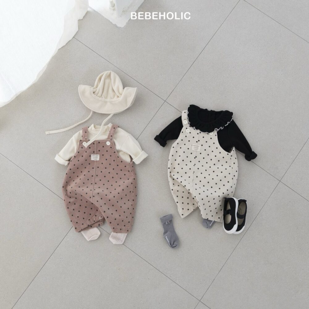 <b>BEBEHOLIC吊帶褲</b>Winter 레빗멜빵슈트6-18M