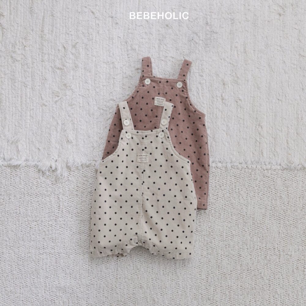 <b>BEBEHOLIC吊帶褲</b>Winter 레빗멜빵슈트6-18M