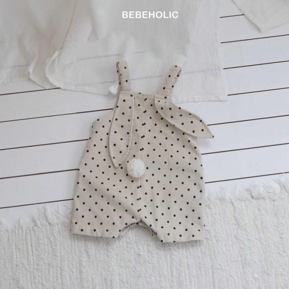 <b>BEBEHOLIC吊帶褲</b>Winter 레빗멜빵슈트6-18M