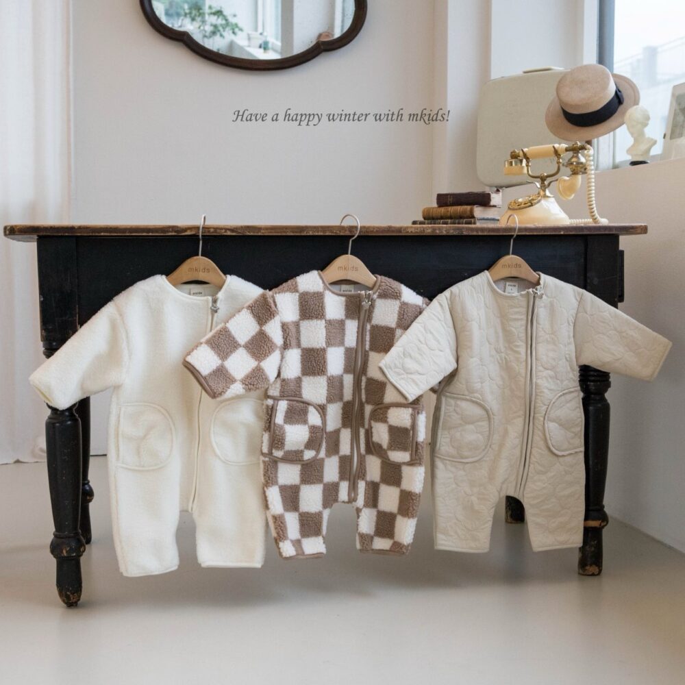 <b>ＭKIDS連身衣</b>Winter 컬리슈트 55-80CM