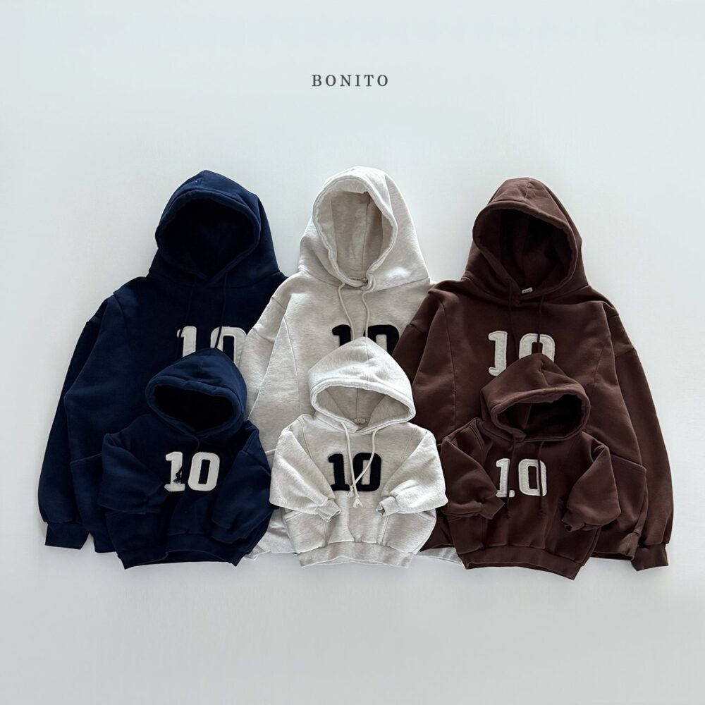 <b>BONITO帽Ｔ</b>Winter 절개후드티70-140CM親子裝