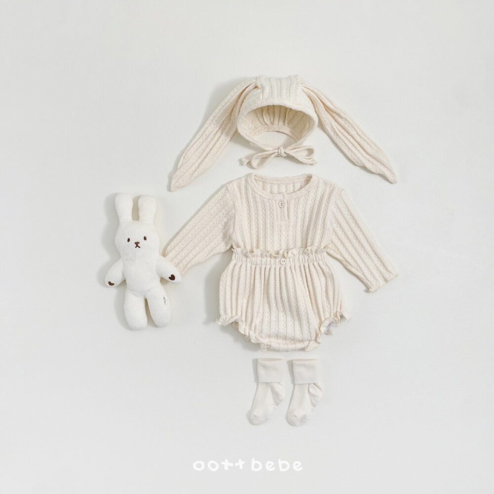 11 <b>OOTTBEBE帽子</b>Winter 몽쉘토끼보넷 FREE SIZE