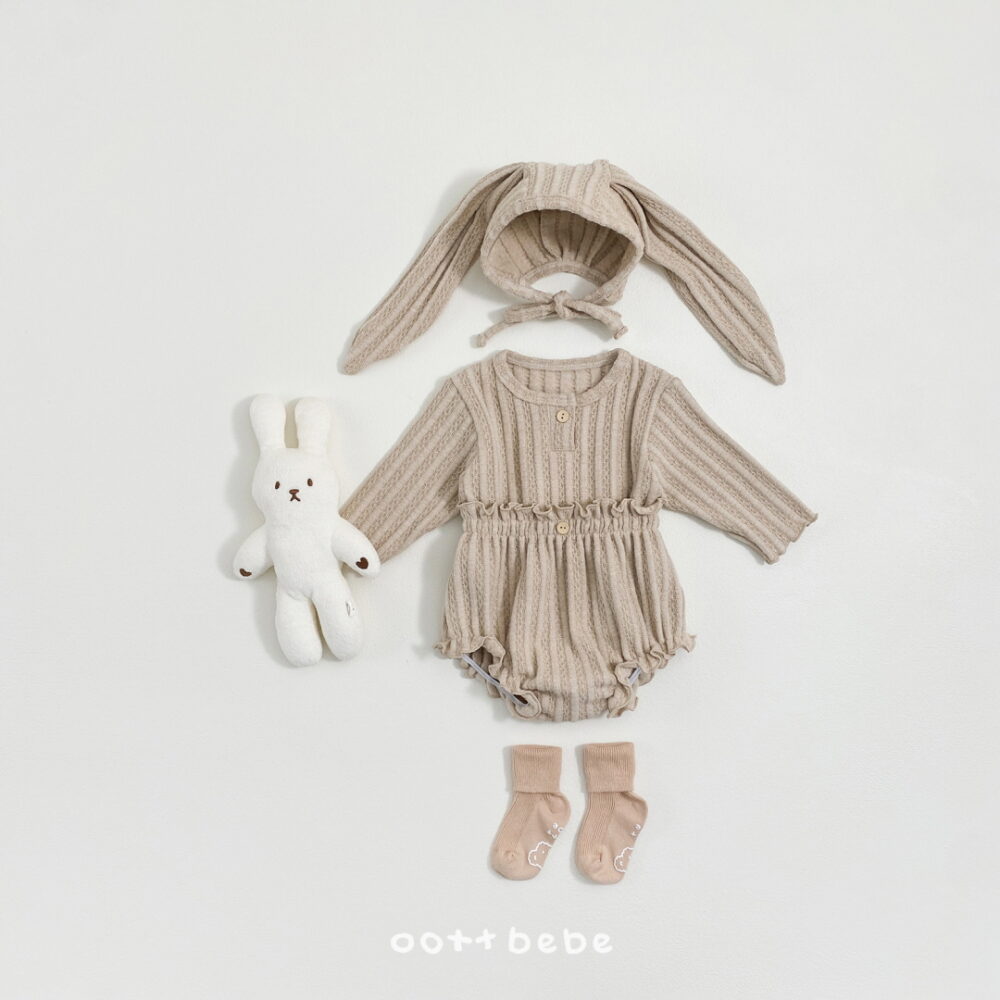 12 <b>OOTTBEBE帽子</b>Winter 몽쉘토끼보넷 FREE SIZE