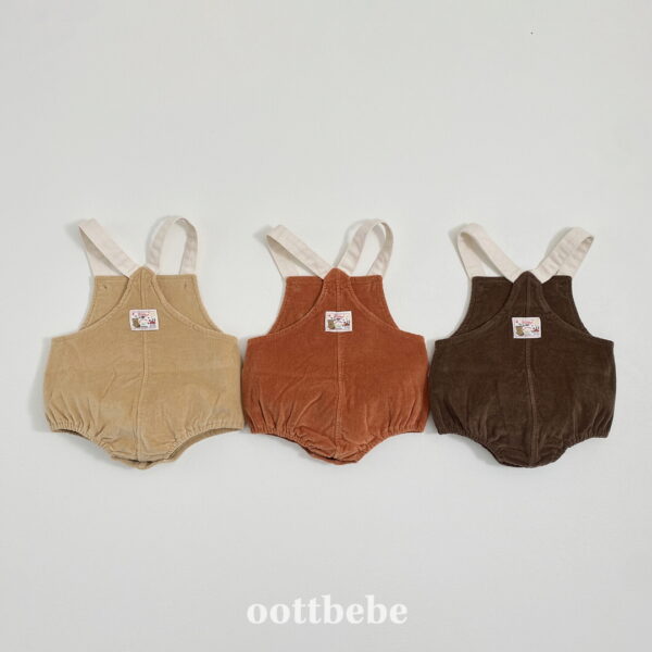 21 <b>OOTTBEBE包屁衣</b>Winter 코듀로이베베슈트 0-12M