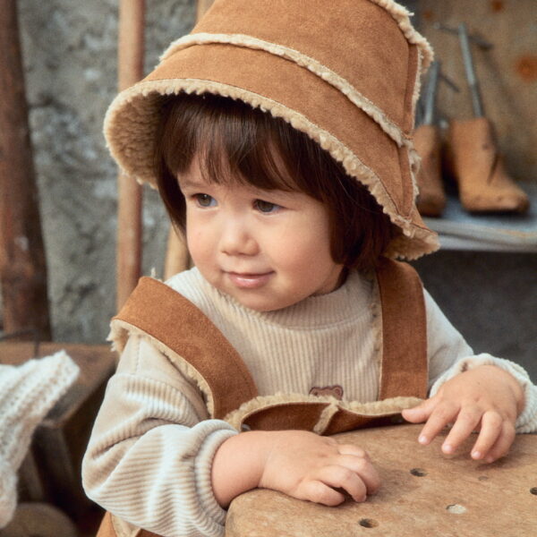 3 <b>OOTTBEBE帽子</b>Winter 무스탕벙거지모자 FREE SIZE