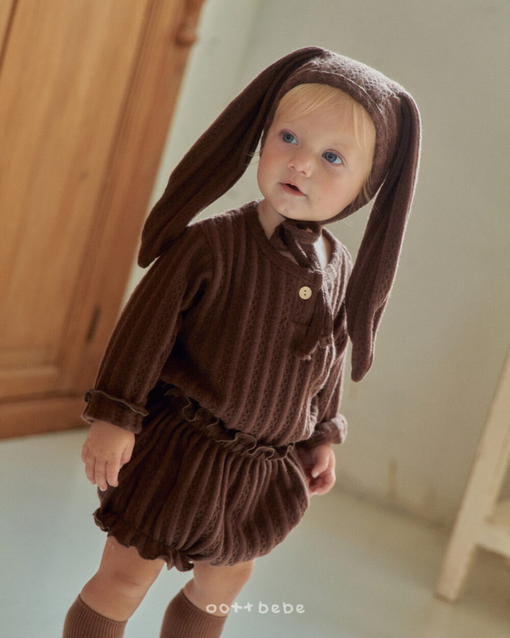 5 <b>OOTTBEBE帽子</b>Winter 몽쉘토끼보넷 FREE SIZE