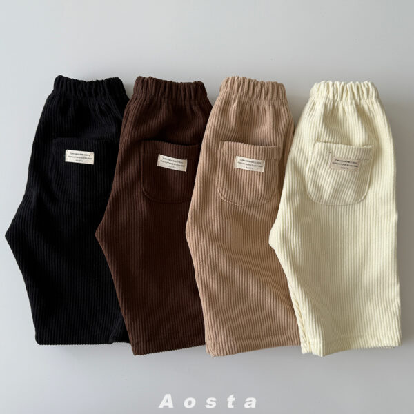 골덴바지-0 <b>AOSTA褲子</b>Winter 골덴바지 65-115CM